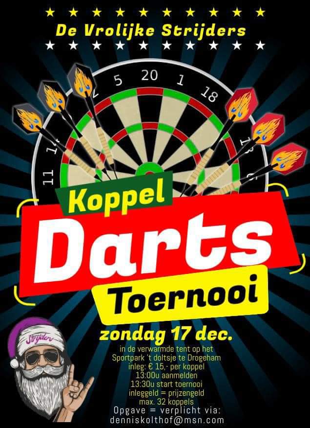 Koppel Dartstournooi : 